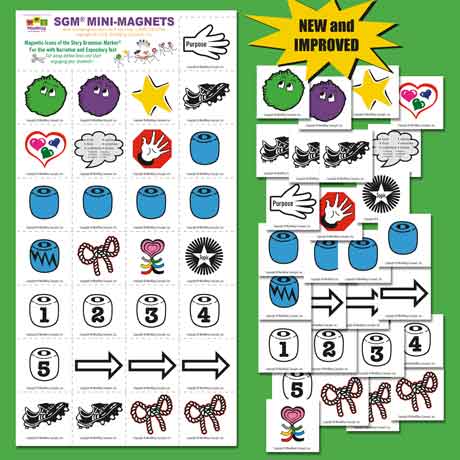 SGM® Mini Magnets for Narrative/Expository Intervention