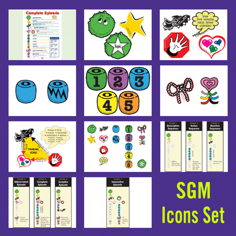 The Story Grammar Marker® Digital Icons Set