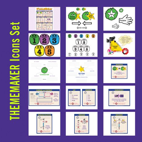 The ThemeMaker® Digital Icons Set
